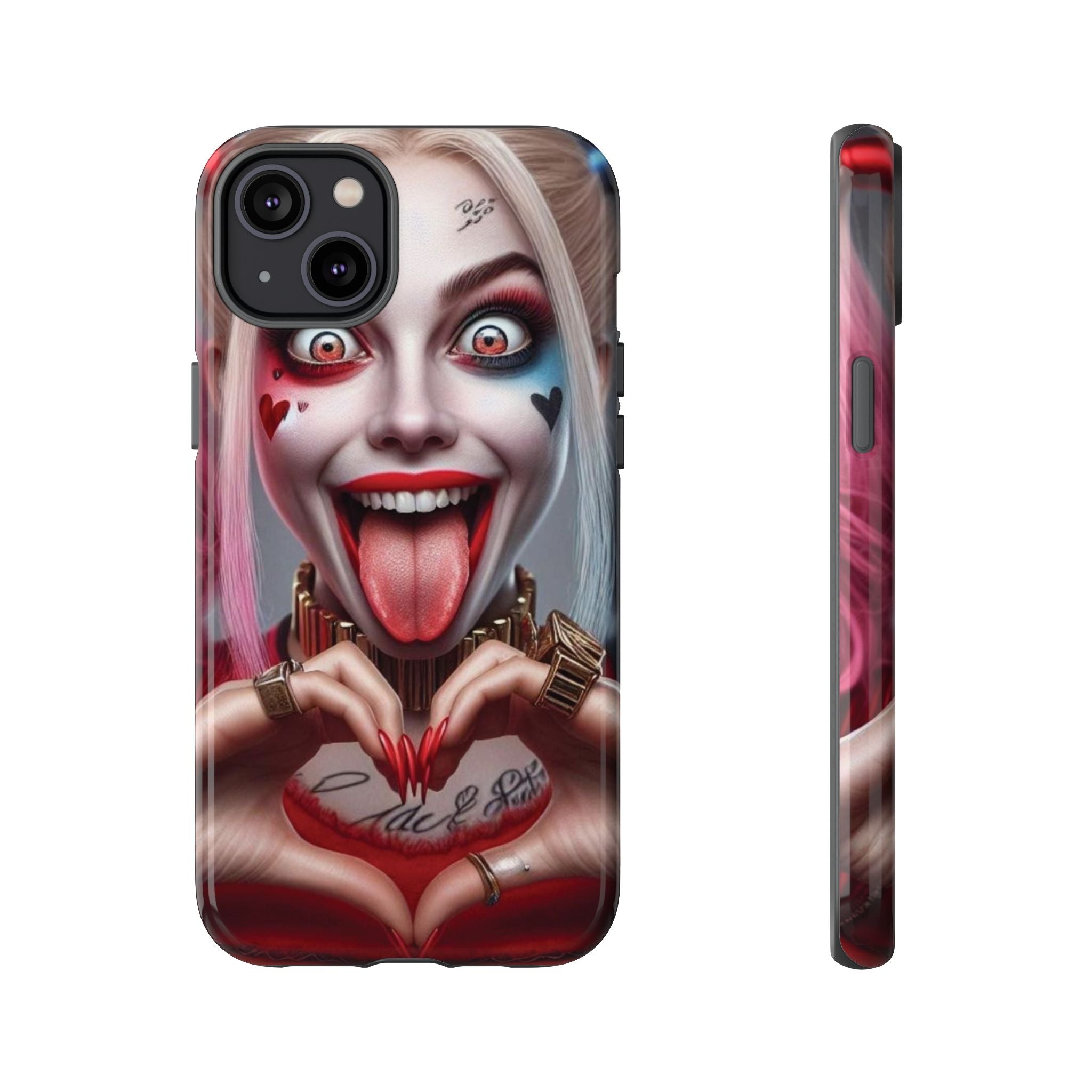 Harley Quinn Tough Phone Case for iPhone, Galaxy, or Google Pixel