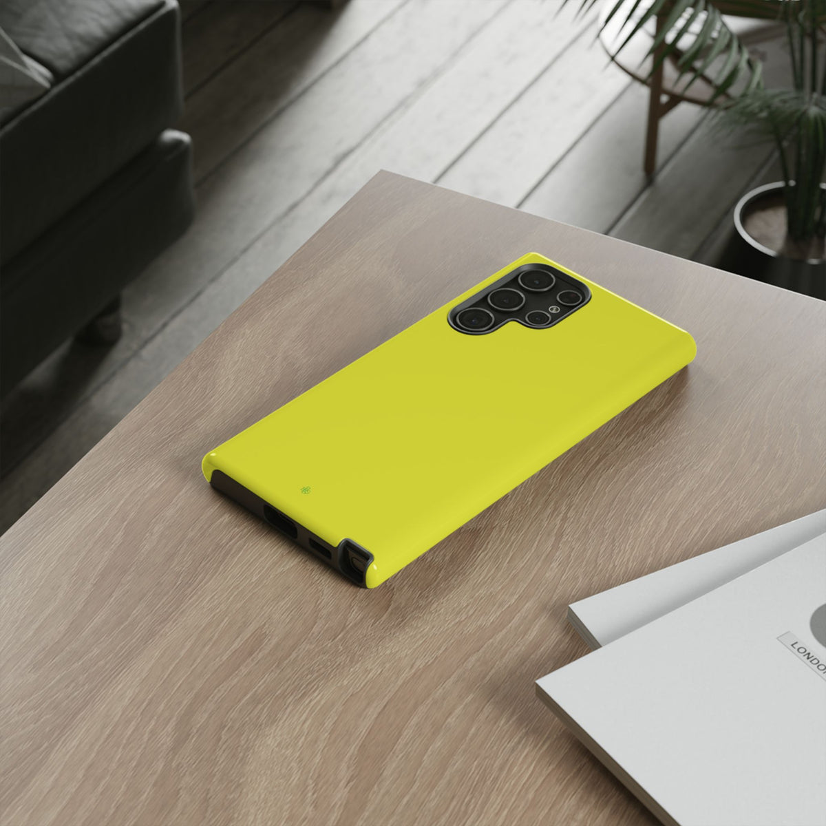 Yellow RG Tough Phone Case for iPhone, Galaxy, or Google Pixel