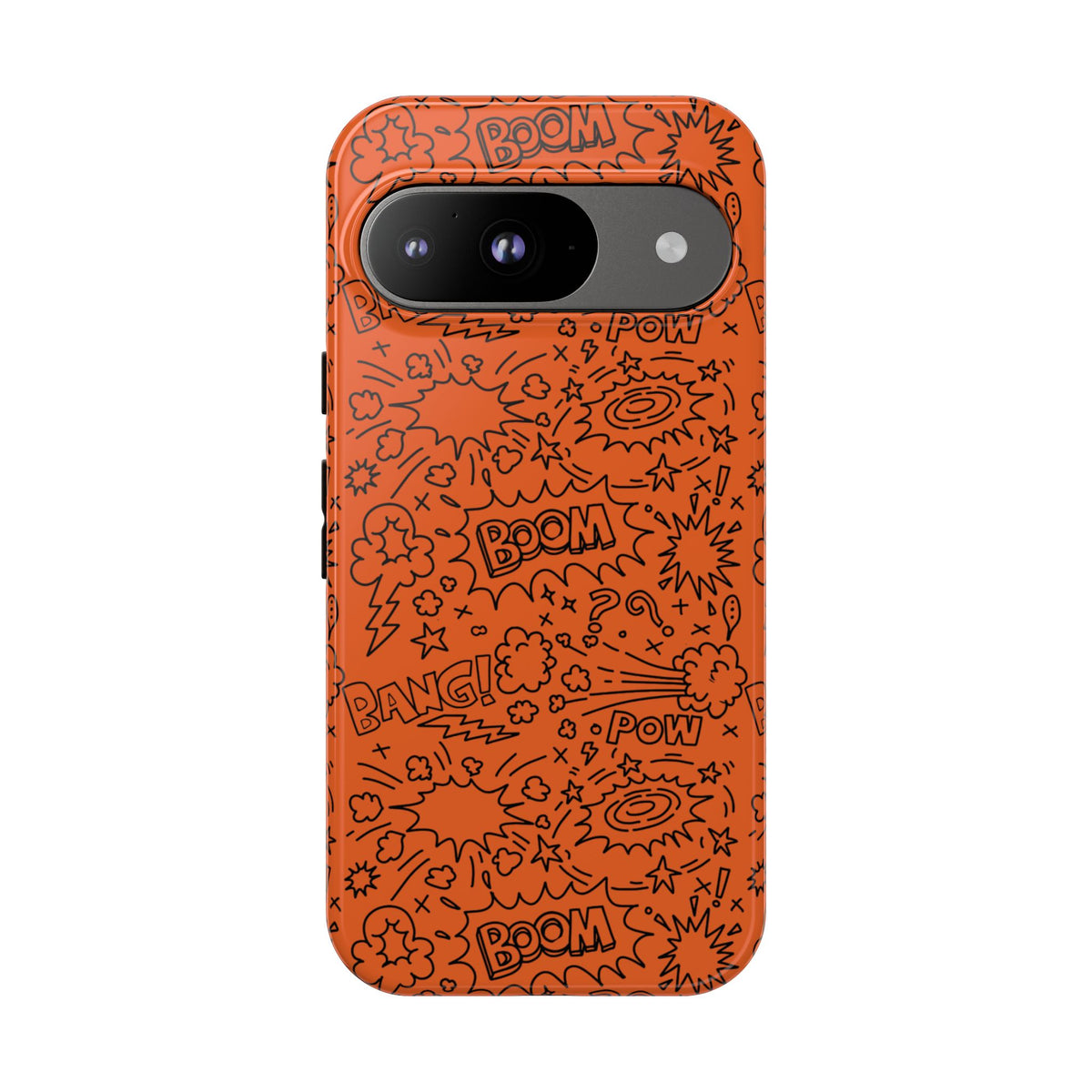 Wow Orange Tough Case for iPhone, Galaxy, or Google Pixel