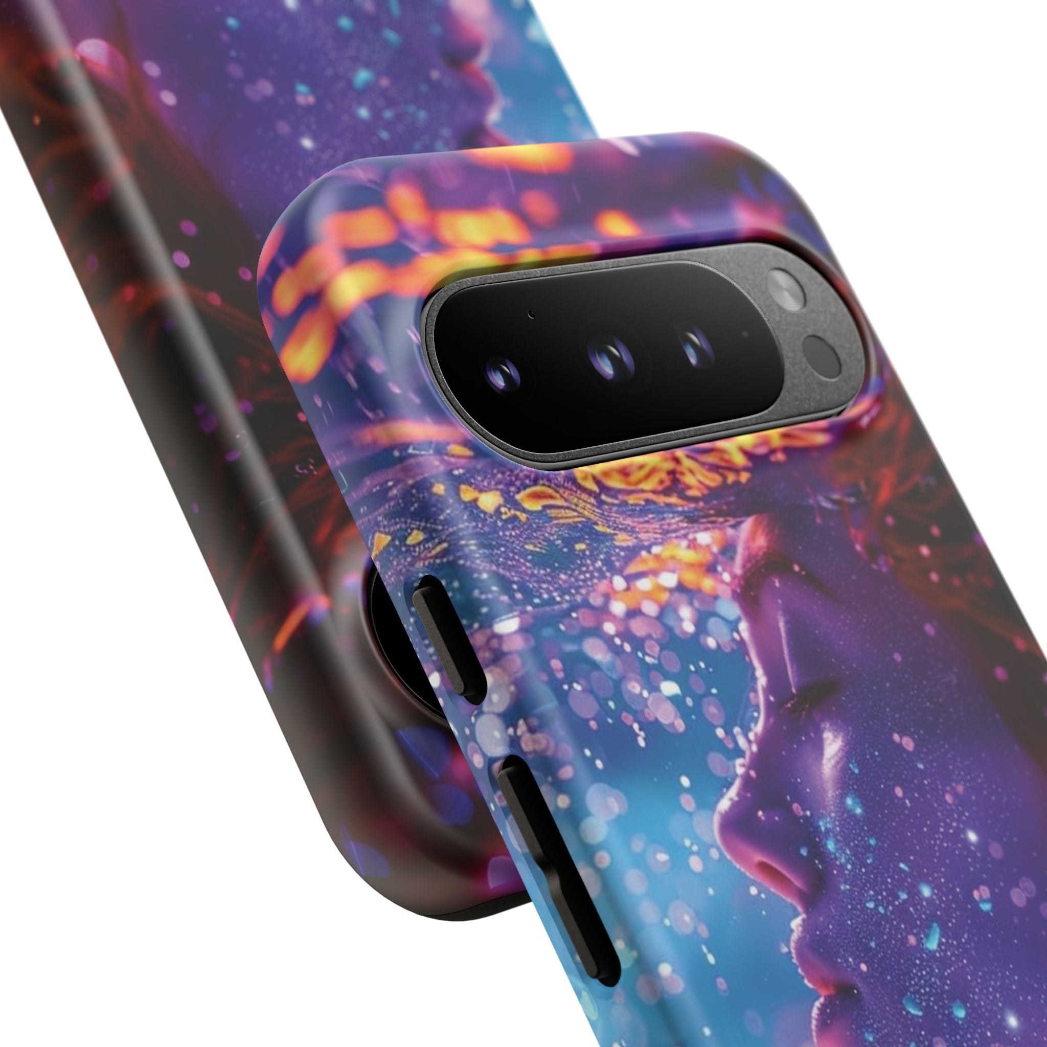 Meditating Underwater Tough Phone Case for iPhone, Galaxy, or Google Pixel
