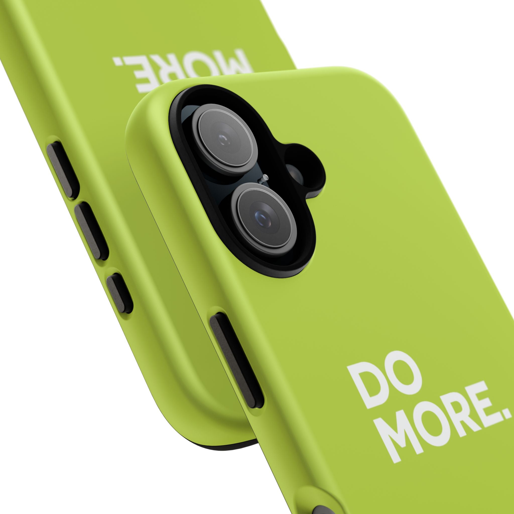 Do More (Neon Yellow) Tough Phone Case for iPhone, Galaxy or Google Pixel