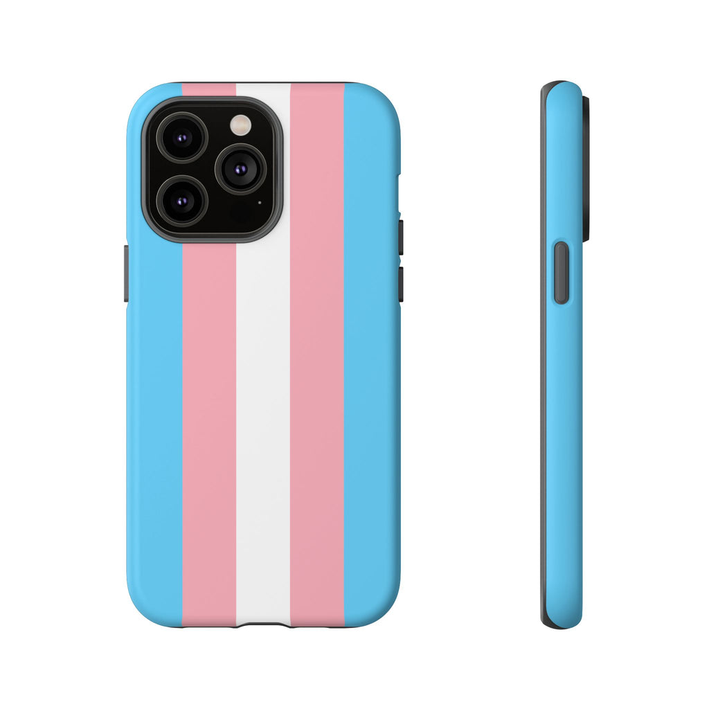 Trans Colors Tough Phone Case for iPhone, Galaxy, or Google Pixel