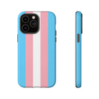 Trans Colors Tough Phone Case for iPhone, Galaxy, or Google Pixel