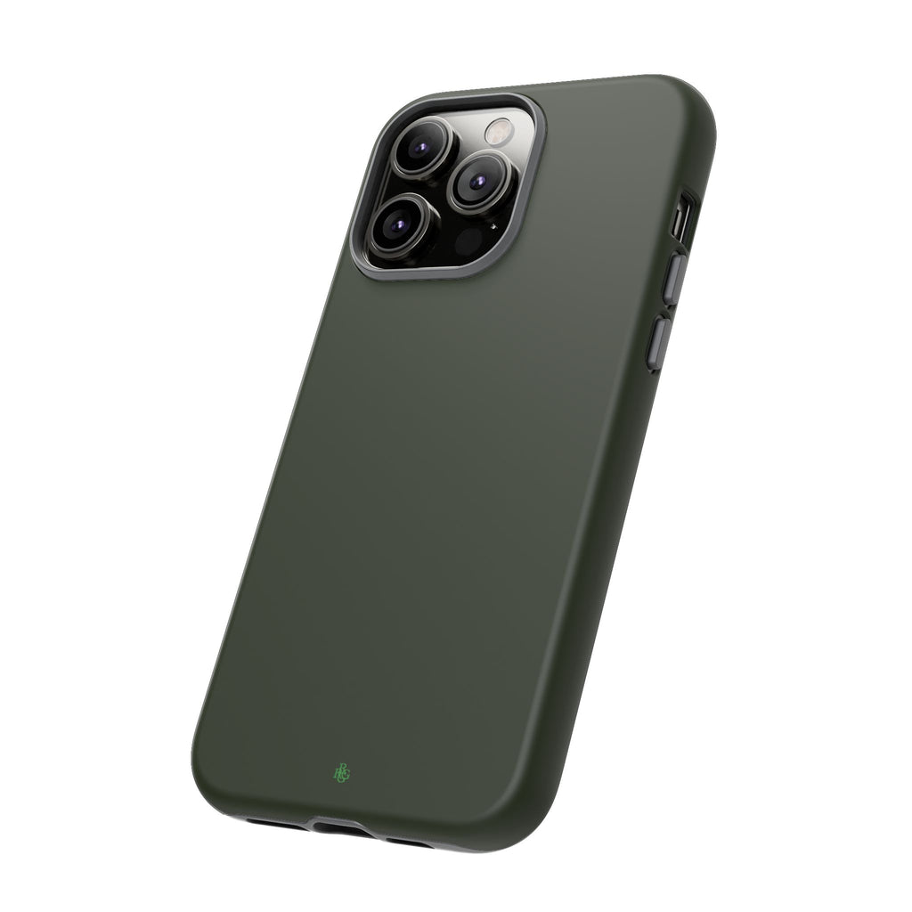 Olive Green Tough Phone Case for iPhone, Galaxy and Google Pixel