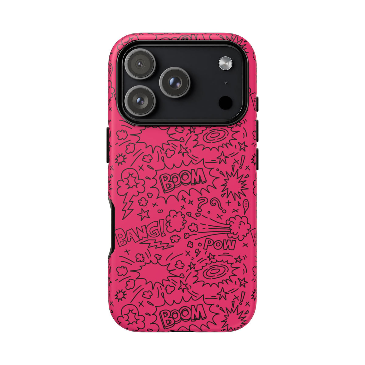 Boom Wow Tough Case for iPhone, Galaxy, or Google Pixel