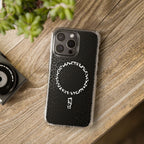 Leopard Magnetic iPhone 14, 15, 16 Series Clear Impact Cases