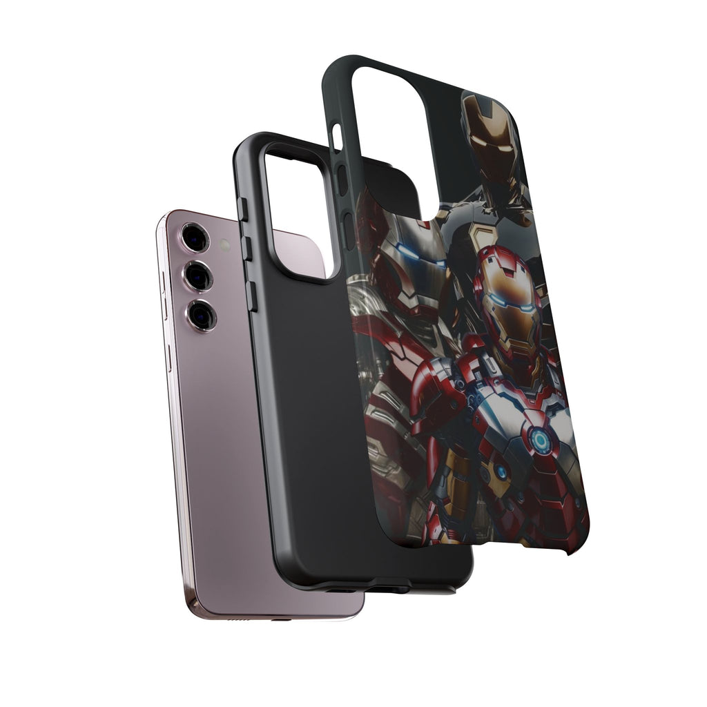 Iron Man Tough Phone Case for iPhone, Galaxy, or Google Pixel