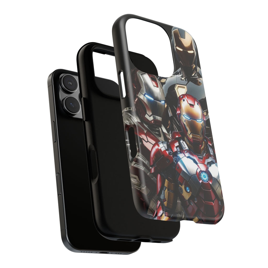 Iron Man Tough Phone Case for iPhone, Galaxy, or Google Pixel