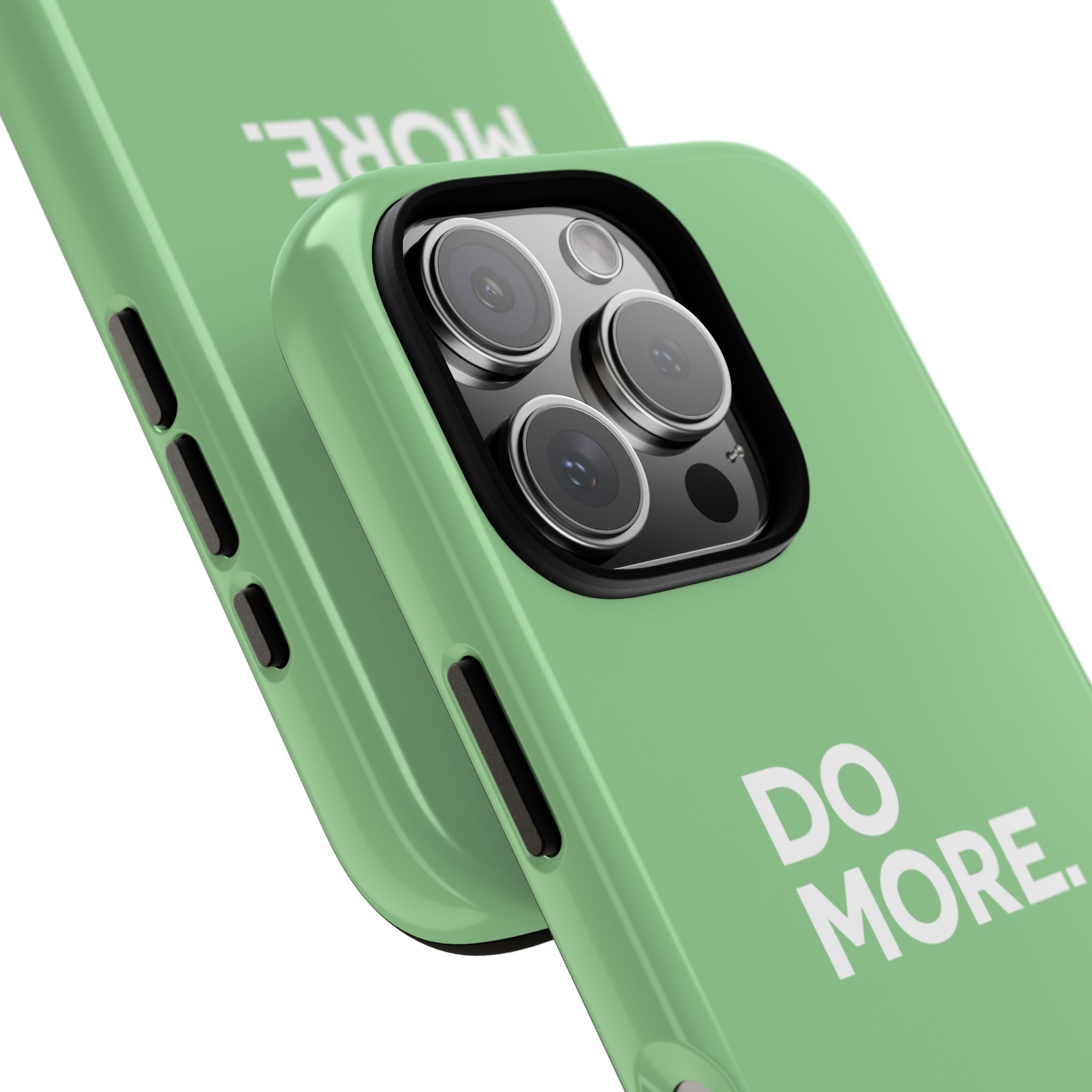 Do More Mint Green Tough Phone Case for iPhone, Galaxy,or Google Pixel