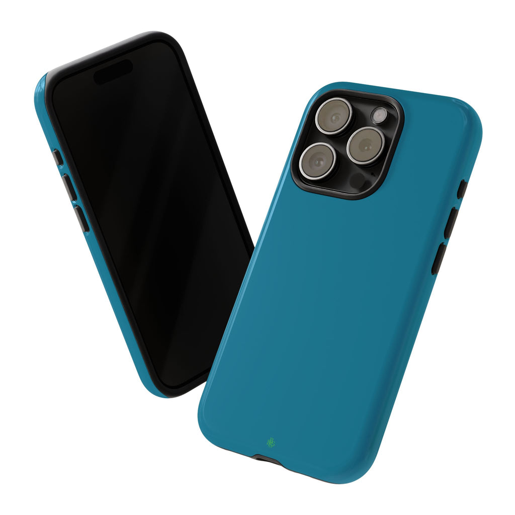Teal Green RG Tough Phone Case for iPhone, Galaxy, or Google Pixel