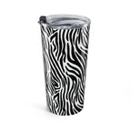 Black and White Zebra Tumbler 20oz