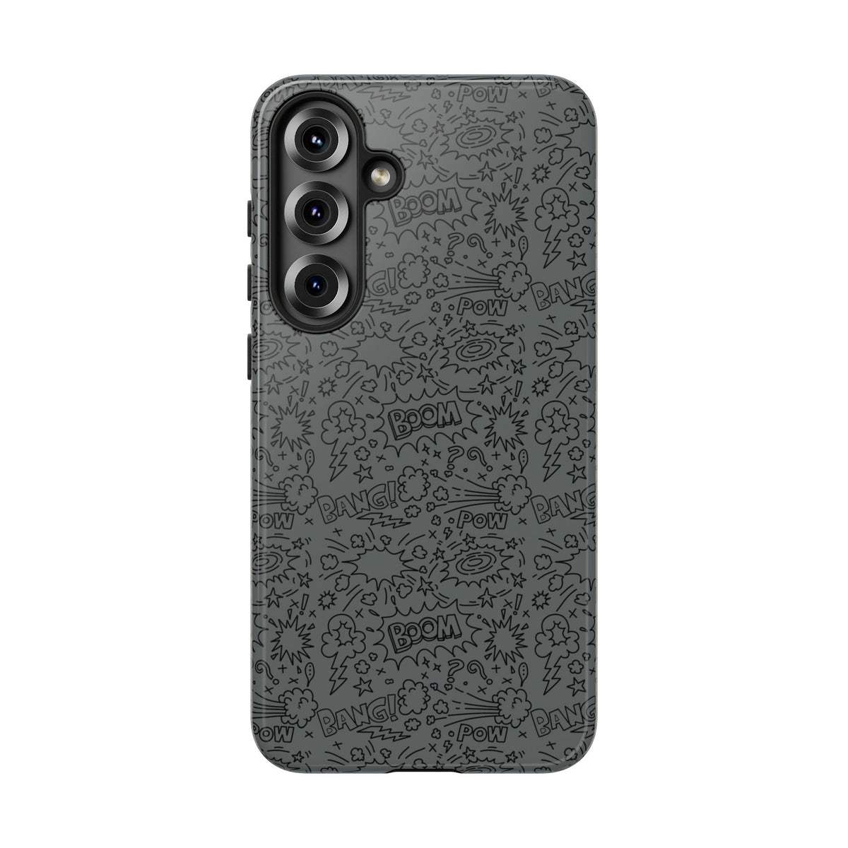POW BOOM Comics style Tough Phone Case for iPhone, Galaxy, or Google Pixel