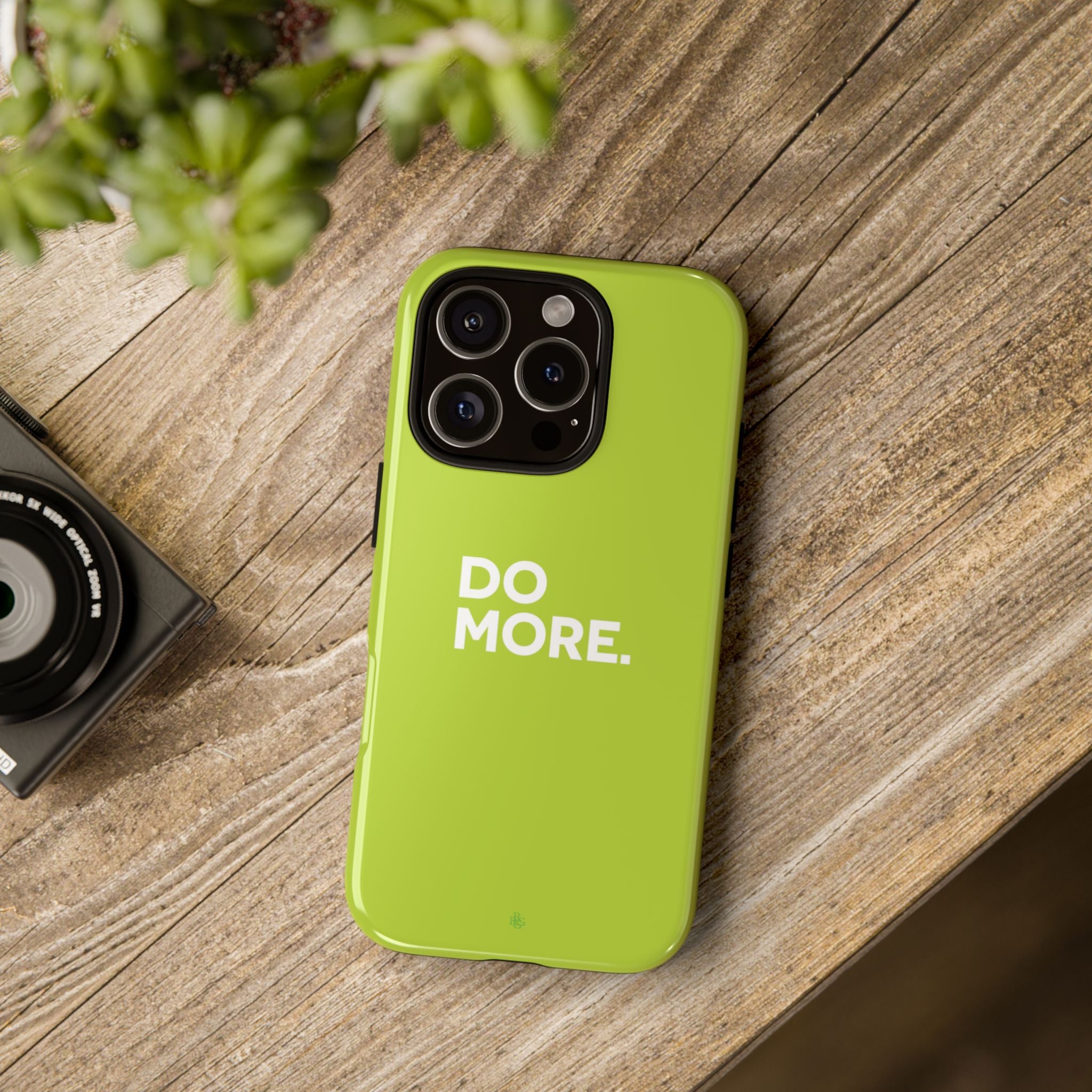 Do More (Neon Yellow) Tough Phone Case for iPhone, Galaxy or Google Pixel
