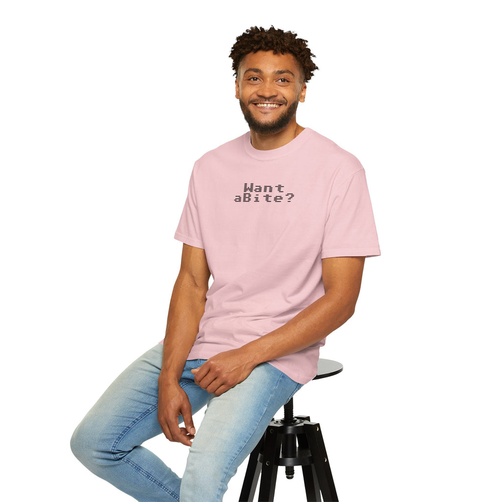 Want a Bite Unisex Garment-Dyed T-shirt