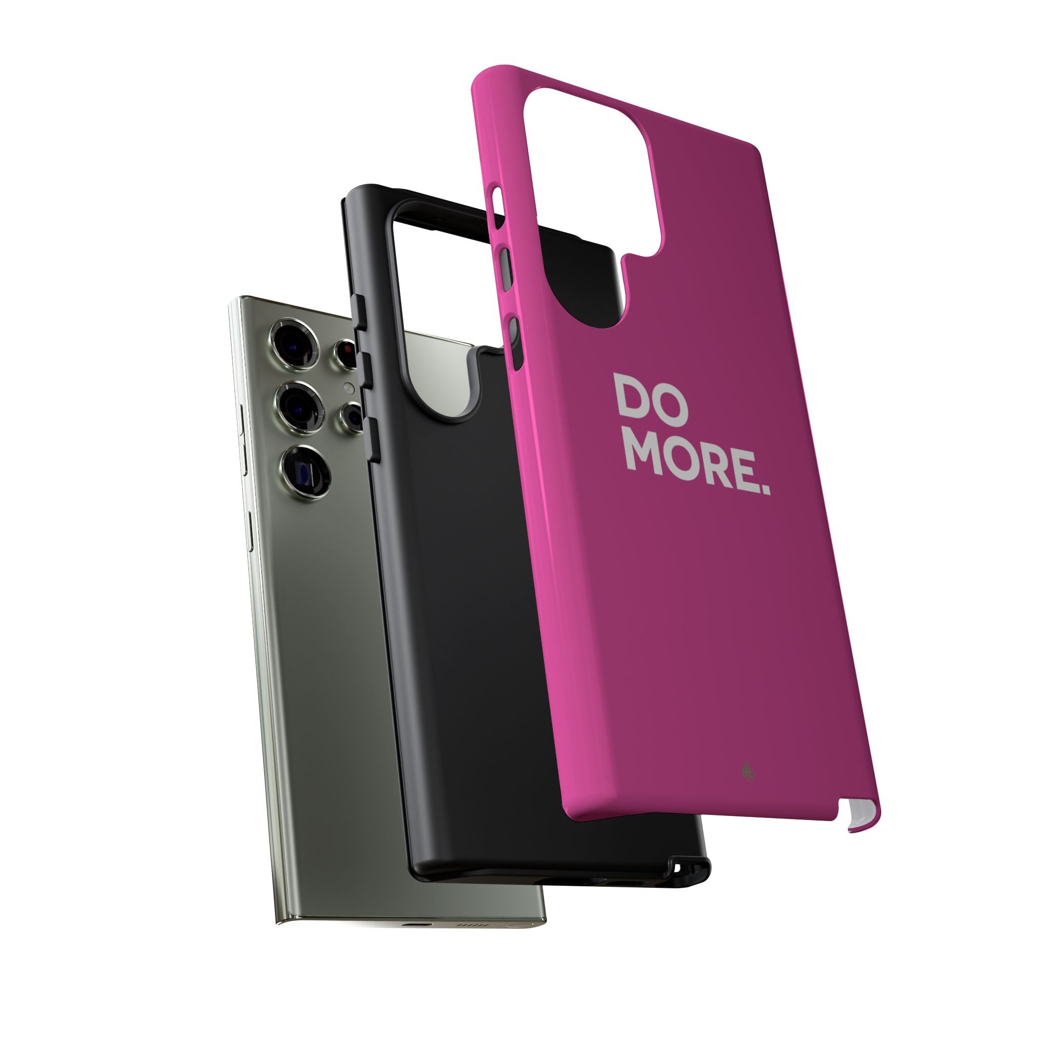 Bright Pink Do More Tough Case for iPhone, Galaxy, or Google Pixel