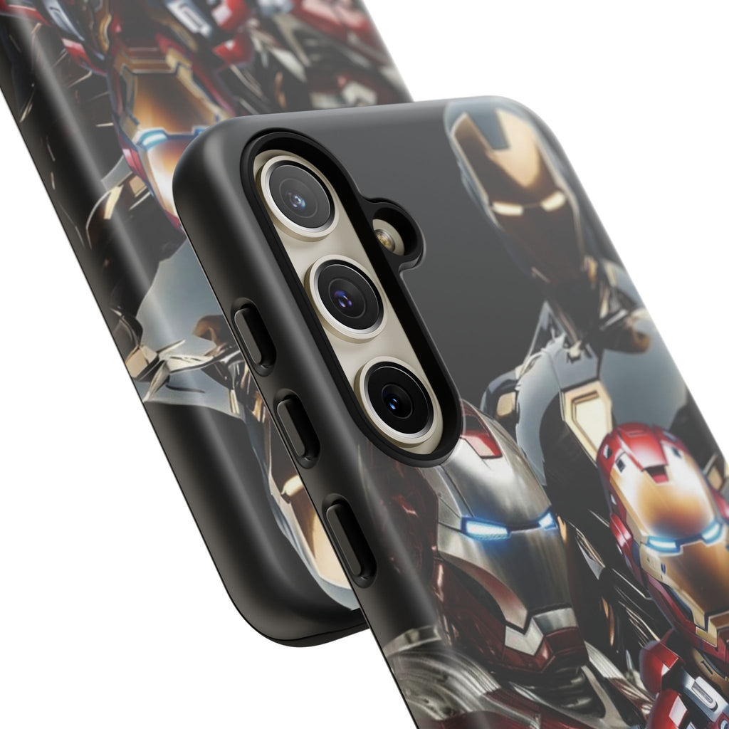 Iron Man Tough Phone Case for iPhone, Galaxy, or Google Pixel