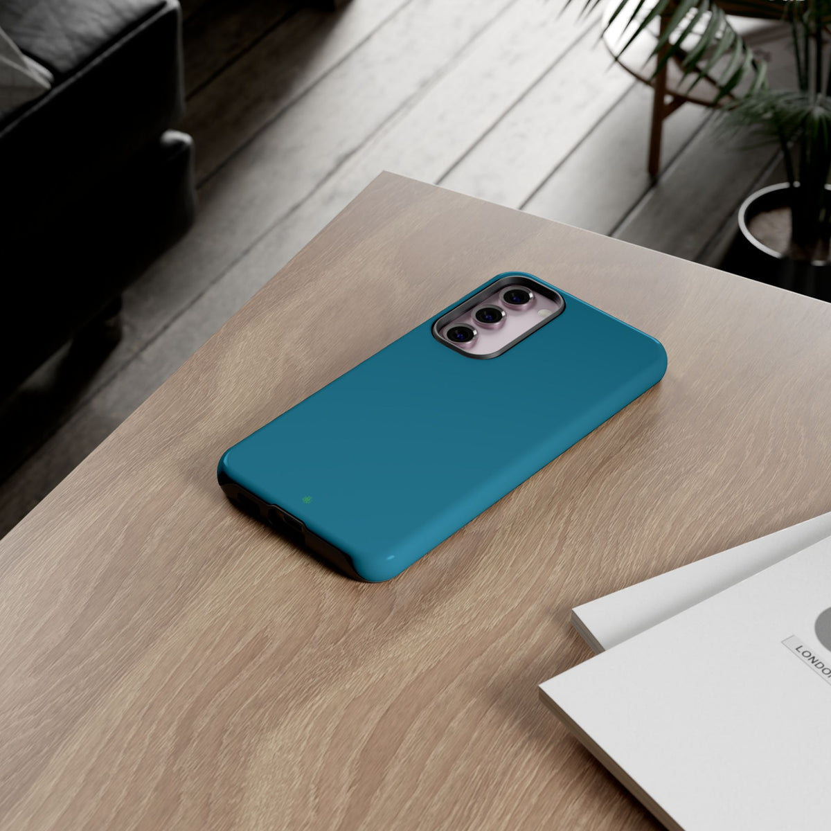 Teal Green RG Tough Phone Case for iPhone, Galaxy, or Google Pixel