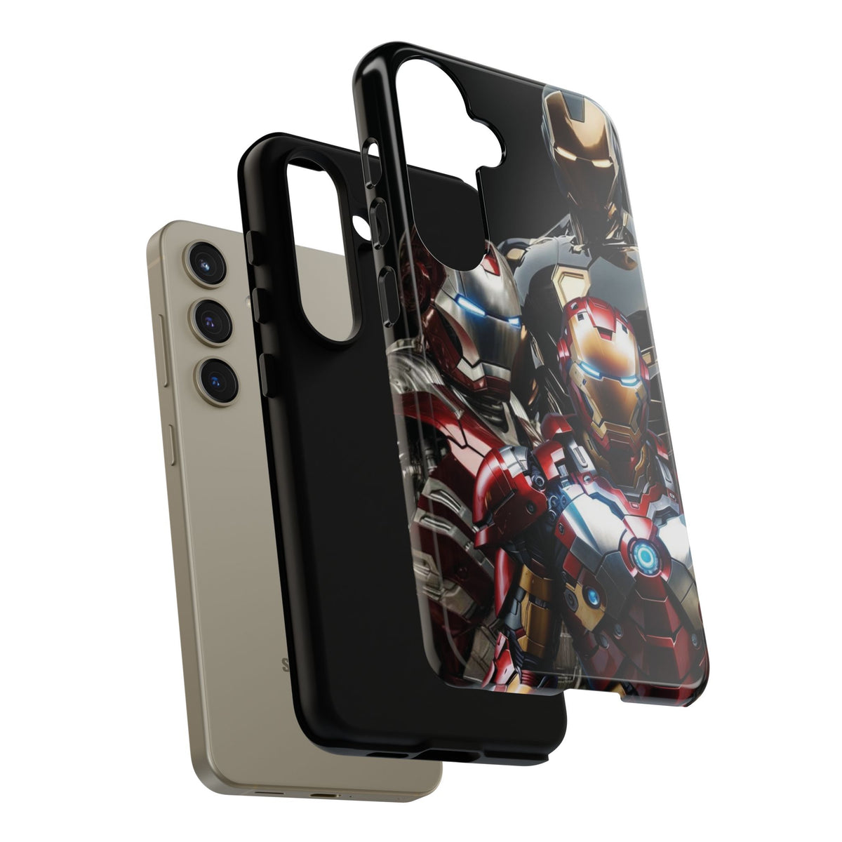 Iron Man Tough Phone Case for iPhone, Galaxy, or Google Pixel