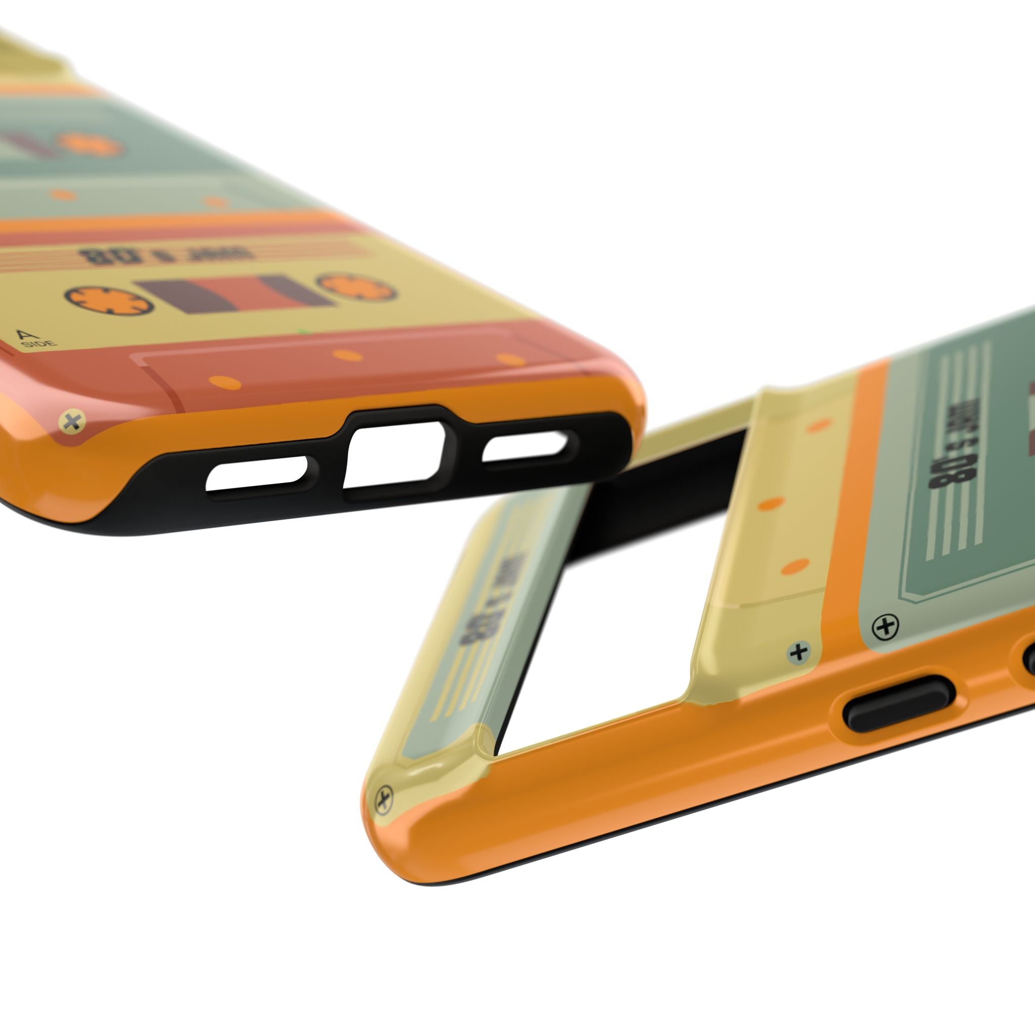 Retro 80's Jam RG Tough Phone Case for iPhone, Galaxy, or Google PIXEL