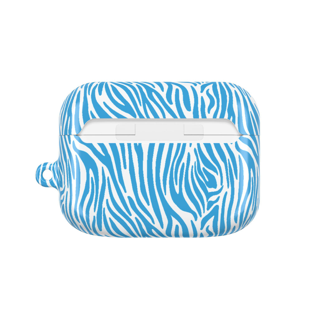 Blue Zebra AirPod Cases