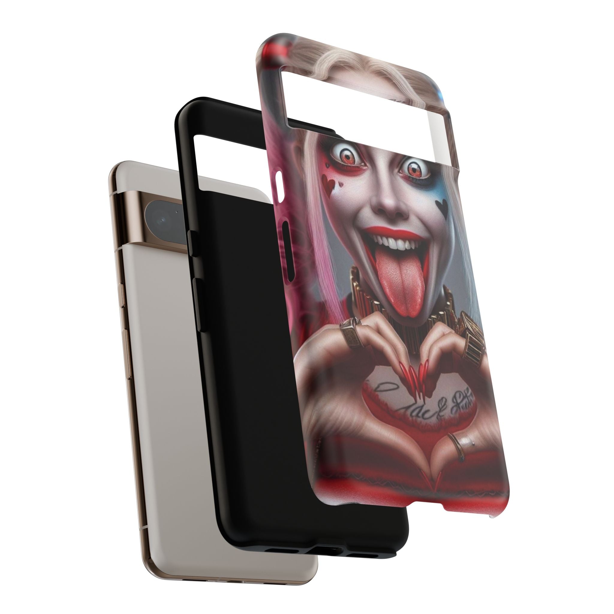 Harley Quinn Tough Phone Case for iPhone, Galaxy, or Google Pixel