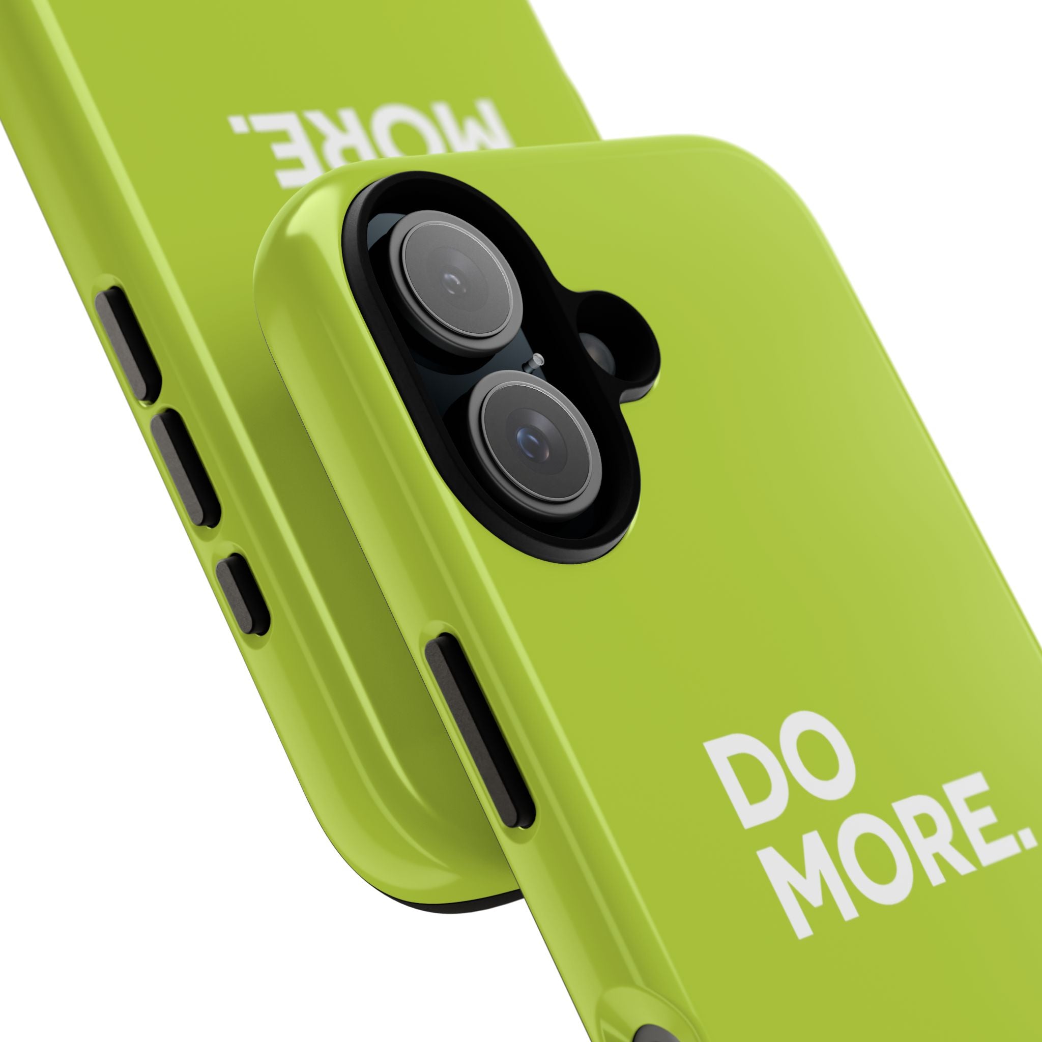 Do More (Neon Yellow) Tough Phone Case for iPhone, Galaxy or Google Pixel