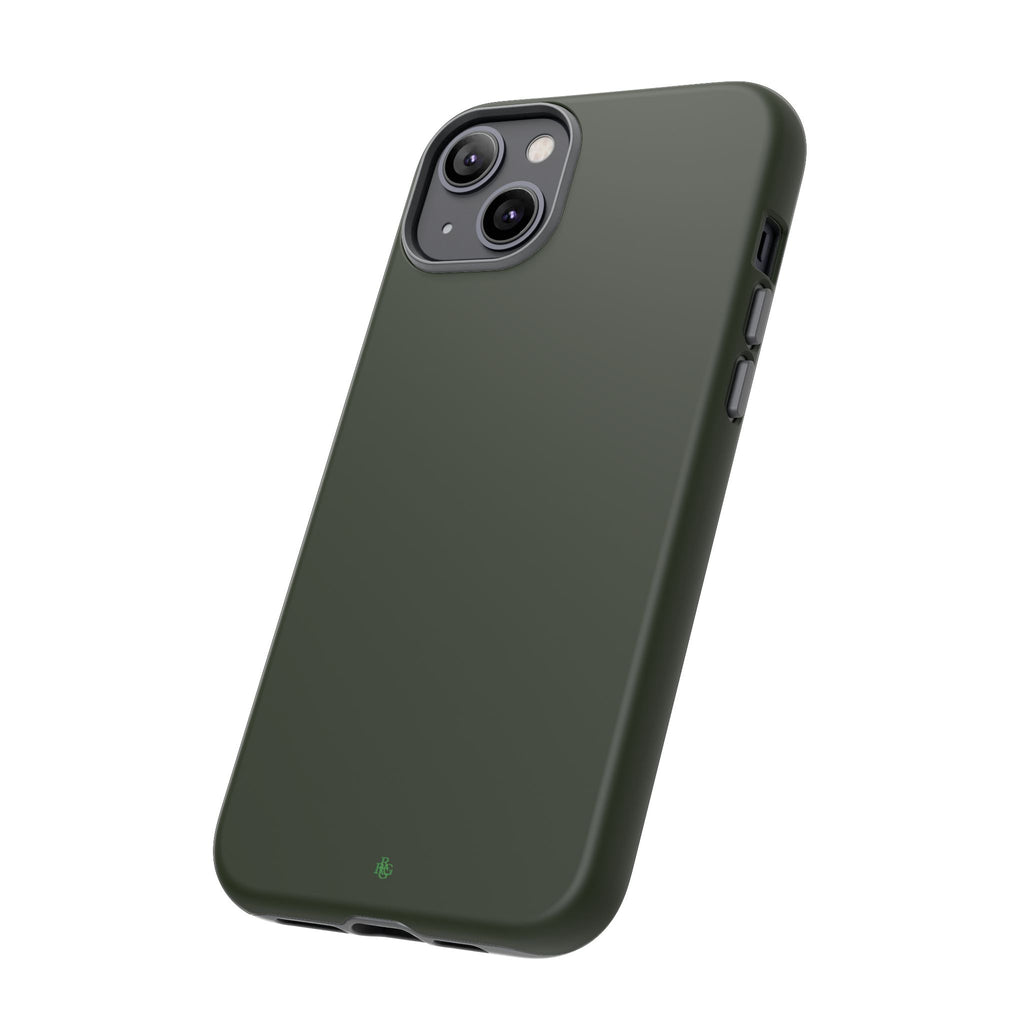 Olive Green Tough Phone Case for iPhone, Galaxy and Google Pixel