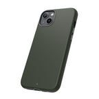 Olive Green Tough Phone Case for iPhone, Galaxy and Google Pixel