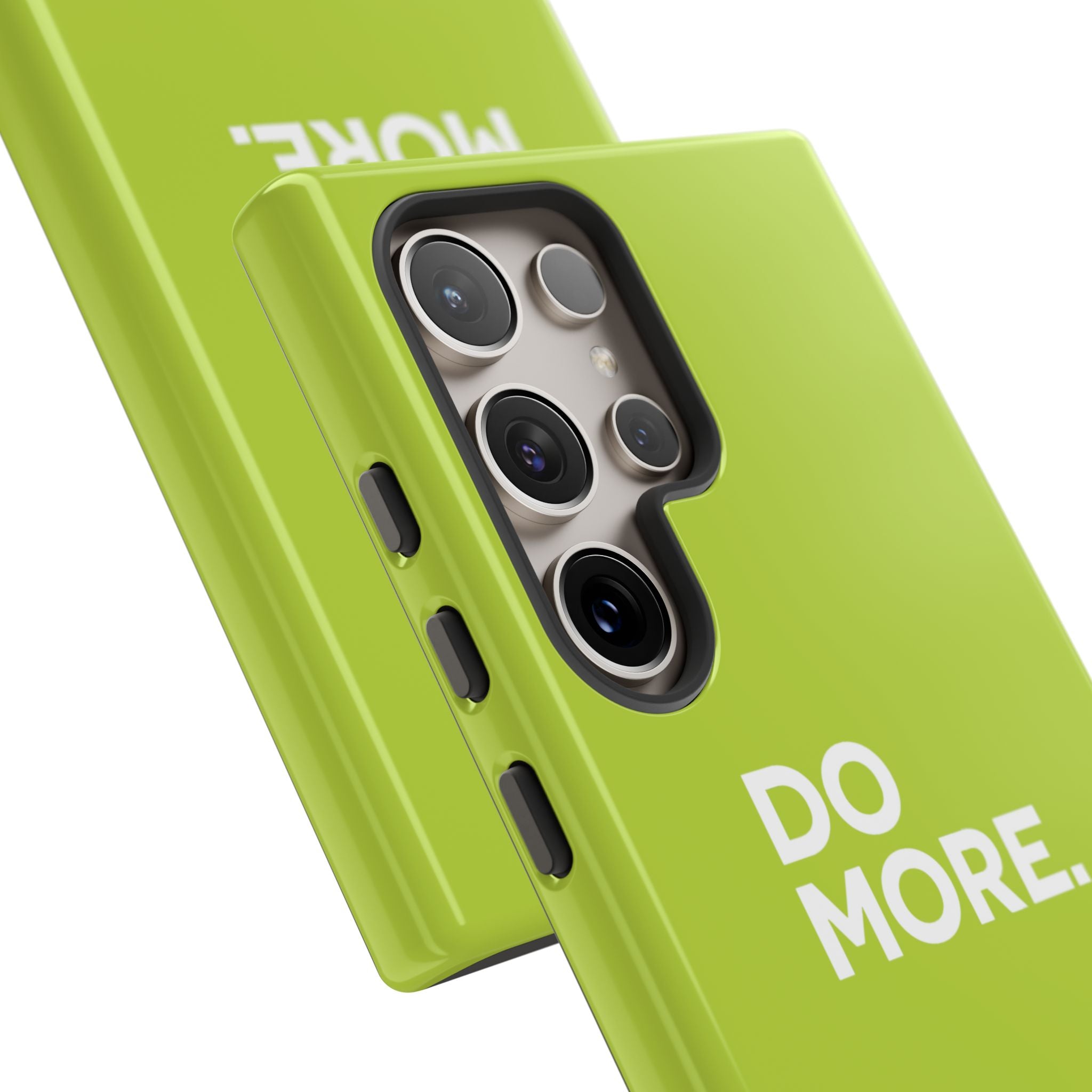 Do More (Neon Yellow) Tough Phone Case for iPhone, Galaxy or Google Pixel