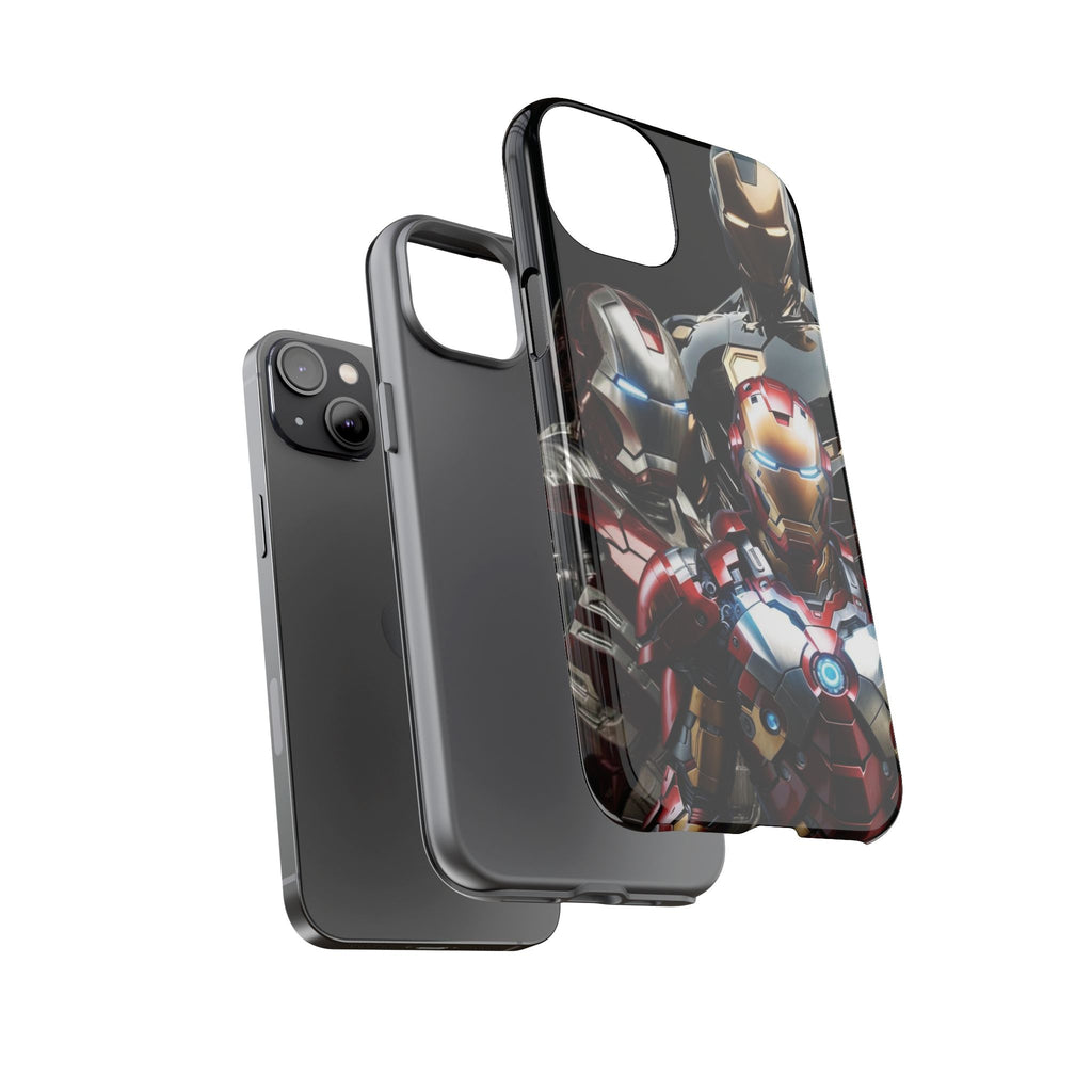 Iron Man Tough Phone Case for iPhone, Galaxy, or Google Pixel