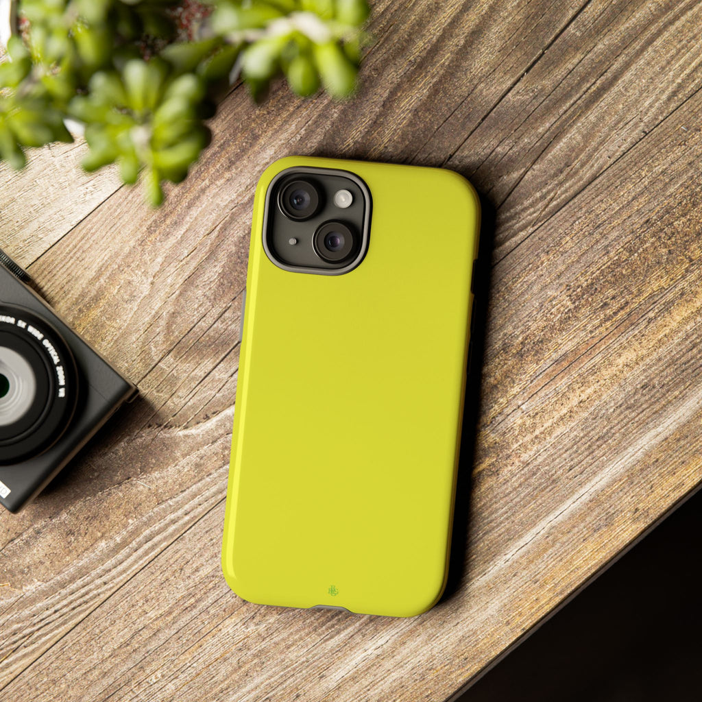Yellow RG Tough Phone Case for iPhone, Galaxy, or Google Pixel