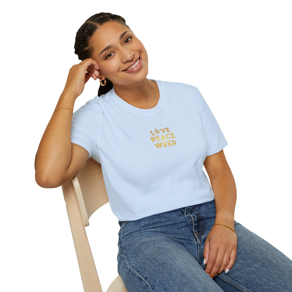 Love Peace W** Unisex Softstyle T-Shirt
