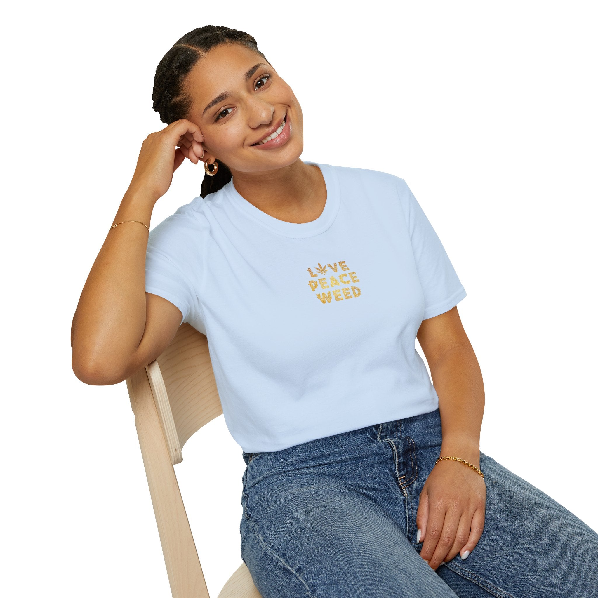 Love Peace W** Unisex Softstyle T-Shirt