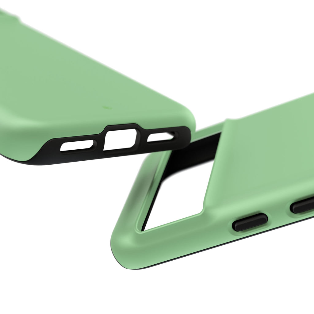 Mint Green Tough Phone Case for iPhone, Galaxy, or Google Pixel