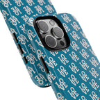 LOVE Teal Green Tough Phone Case iPhone, Galaxy, or Google Pixel