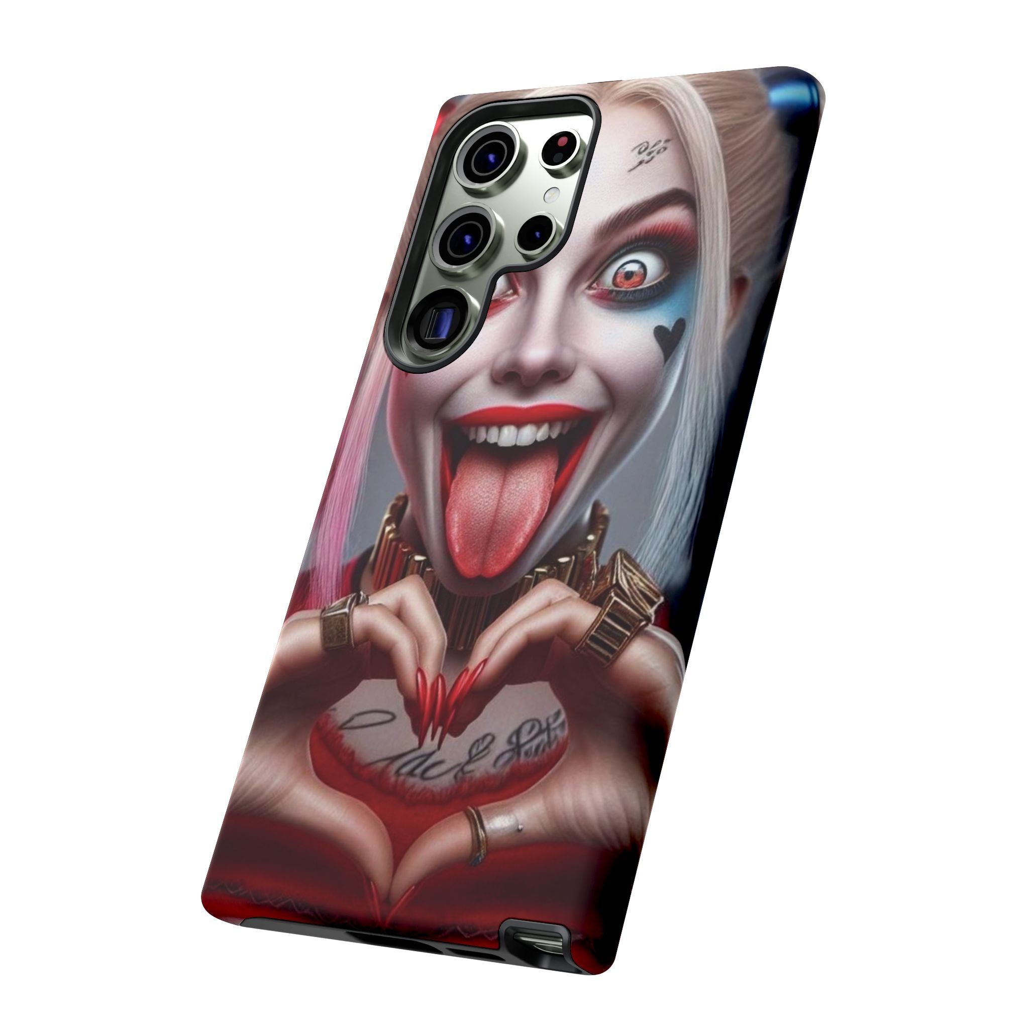Harley Quinn Tough Phone Case for iPhone, Galaxy, or Google Pixel