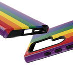 LGBTQ Rainbow Flag Tough Phone Case for iPhone, Galaxy, or Google Pixel