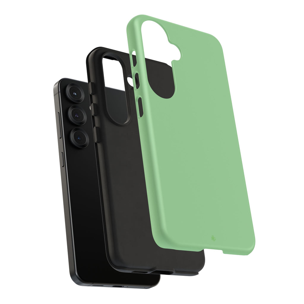 Mint Green Tough Phone Case for iPhone, Galaxy, or Google Pixel