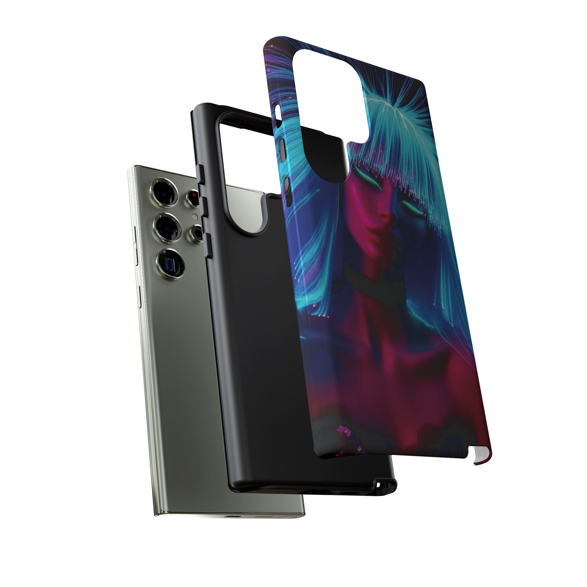 CyberPunk Tough Case for iPhone, Galaxy, or Google Pixel