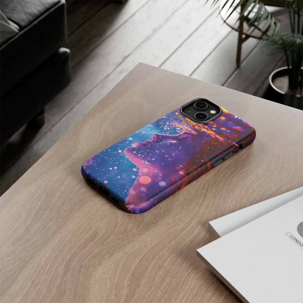 Meditating Underwater Tough Phone Case for iPhone, Galaxy, or Google Pixel