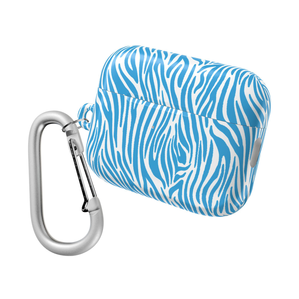 Blue Zebra AirPod Cases