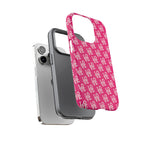 Vibrant Pink LOVE Tough Case iPhone, Galaxy, or Google Pixel