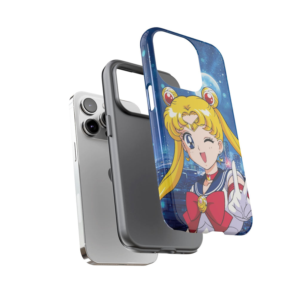 Blue S Moon Tough Case for iPhone, Galaxy, or Google Pixel