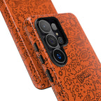 Wow Orange Tough Case for iPhone, Galaxy, or Google Pixel