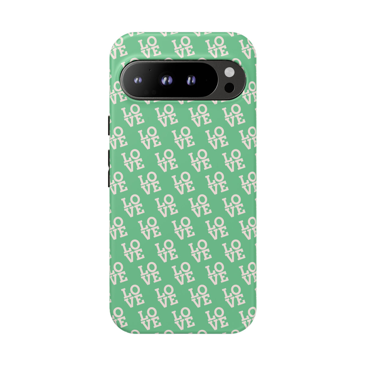 LOVE Aqua Tough Phone Case for iPhone, Galaxy, or Google Pixel