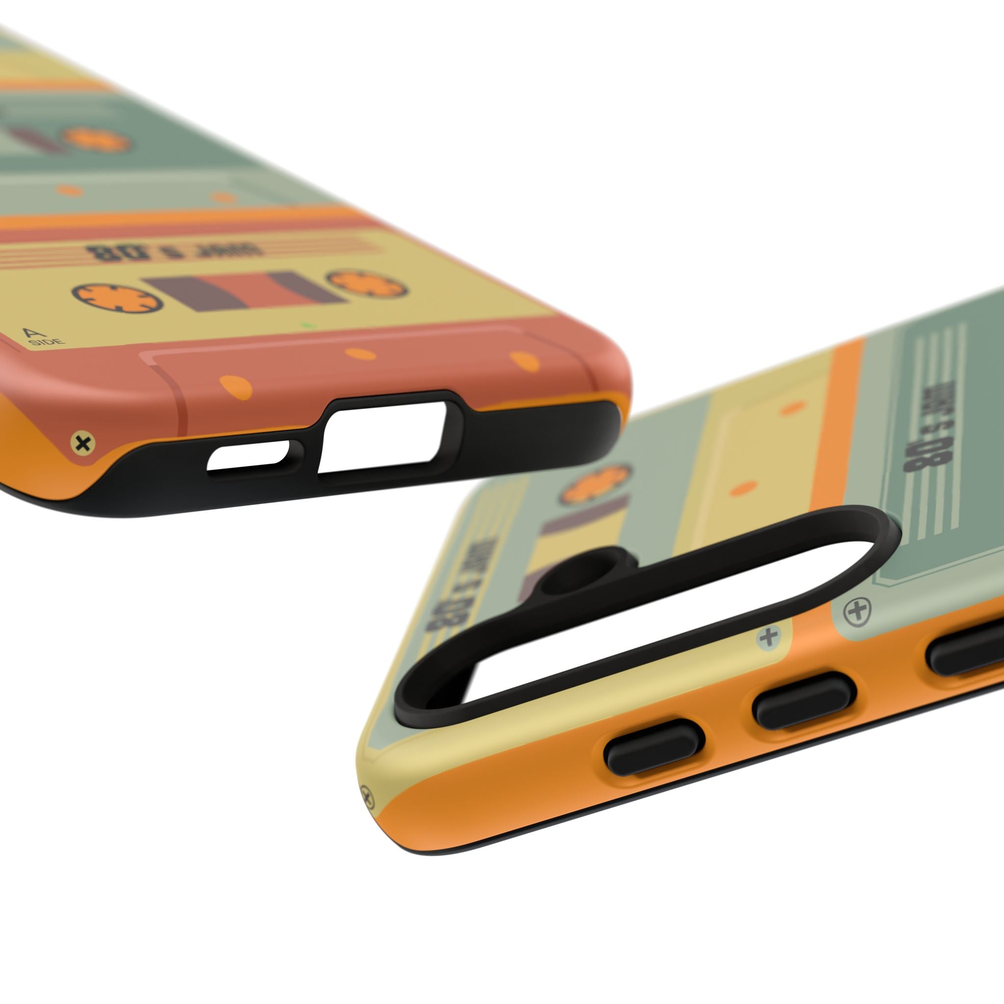 Retro 80's Jam RG Tough Phone Case for iPhone, Galaxy, or Google PIXEL