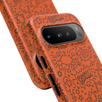 Wow Orange Tough Case for iPhone, Galaxy, or Google Pixel