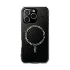 Zebra Magnetic iPhone 14, 15, 16 Series Clear Impact Cases