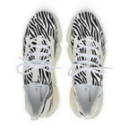 Zebra Men's Mesh Sneakers
