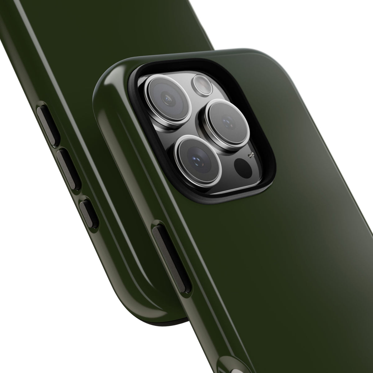 Olive Green Tough Phone Case for iPhone, Galaxy and Google Pixel